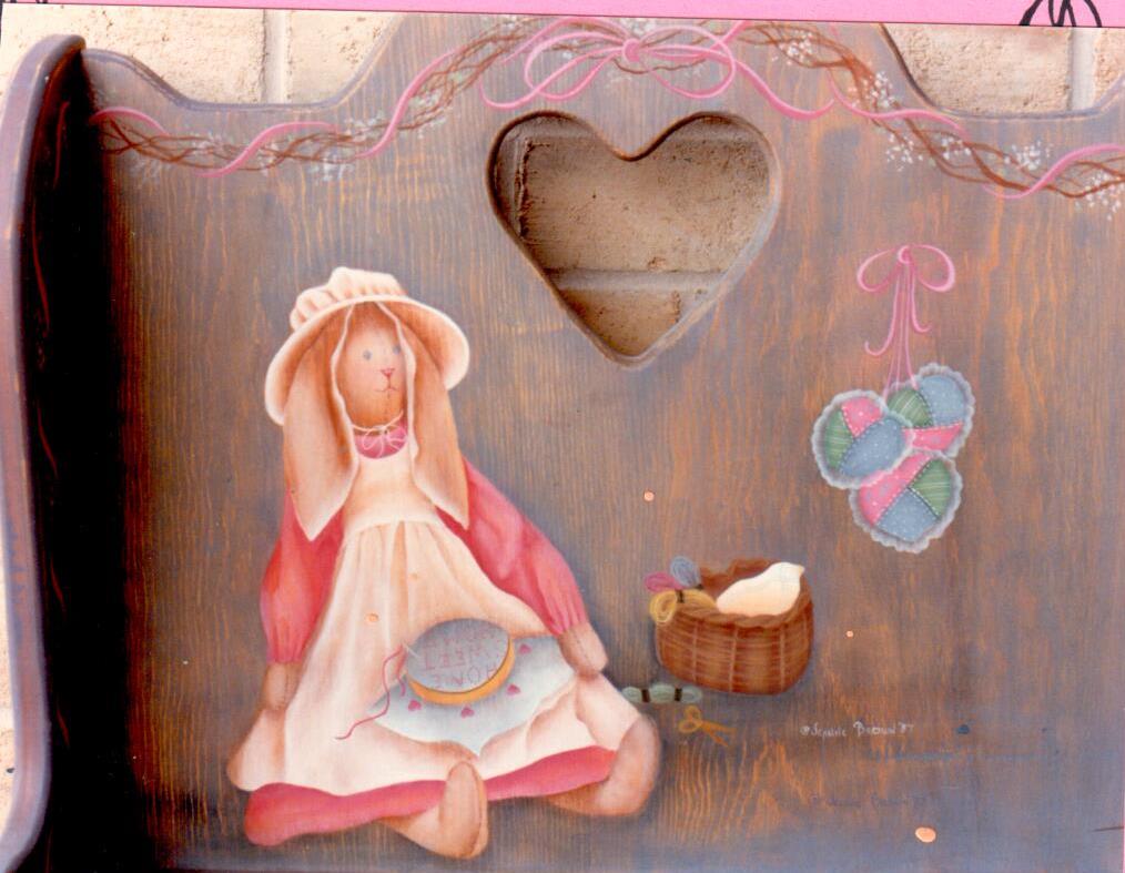 Home Spun Bunny - Jeanne Brown