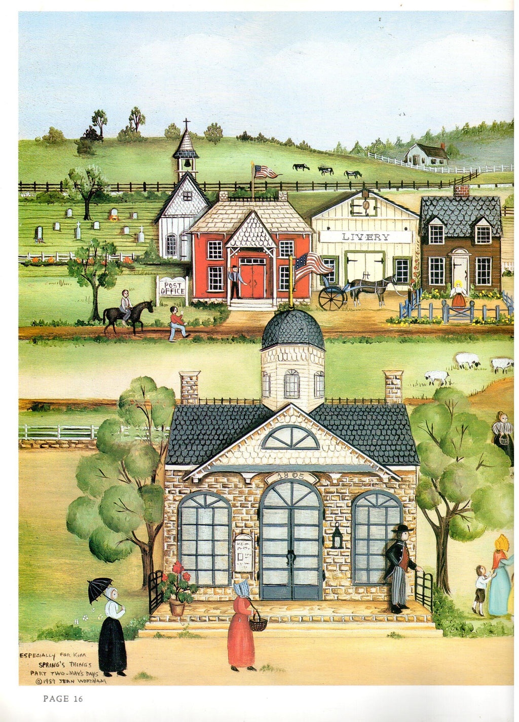 CLEARANCE: House Toys - Book 3 "Earthy American" Series - Hal and Jean Wortham
