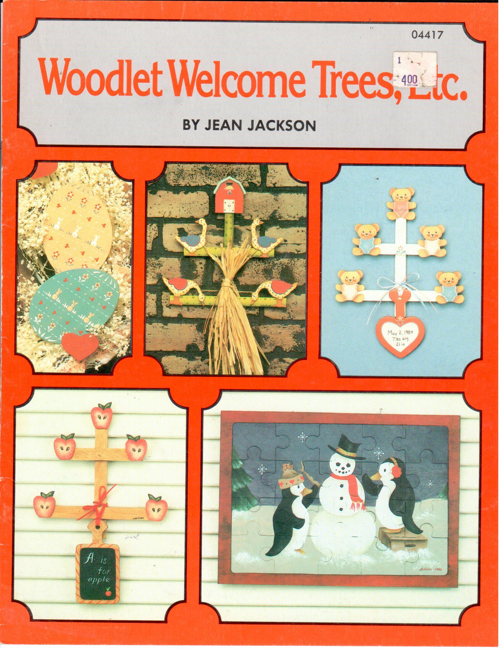 CLEARANCE: Woodlet Welcome Trees, Etc. - Jean Jackson