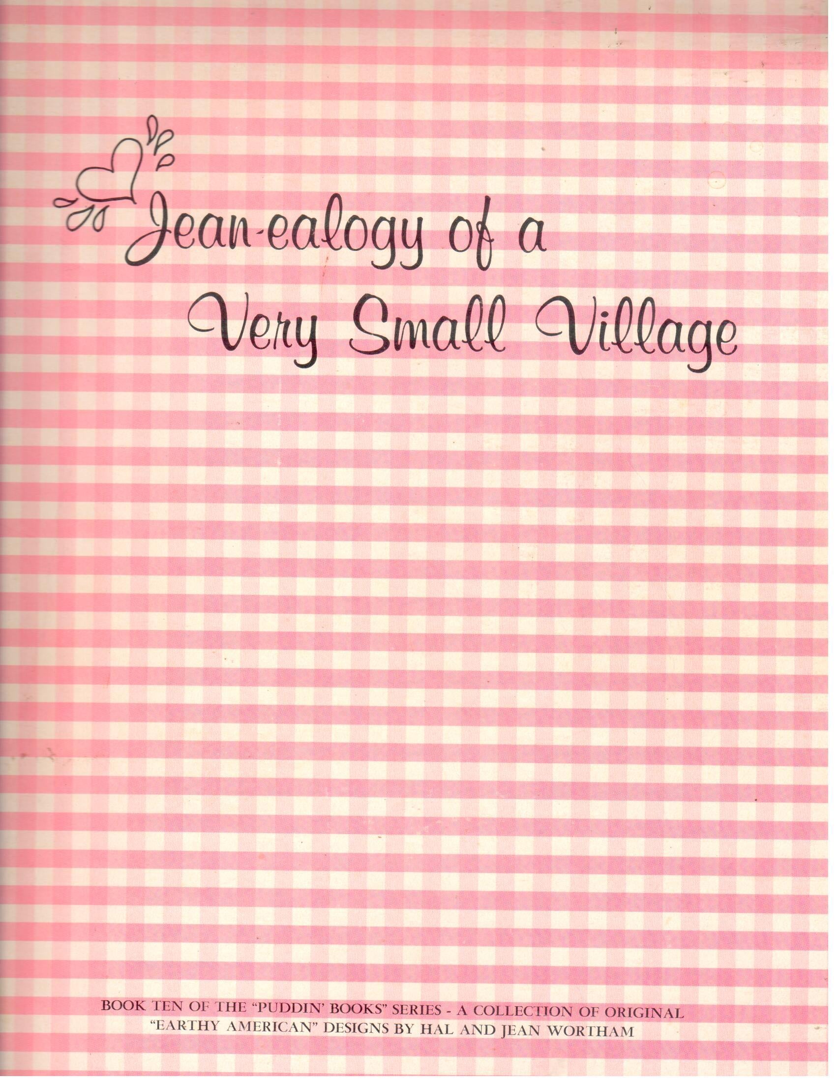 CLEARANCE: Jean-ealogy of a Very Small ViIlage "Puddin Books" #10 - Hal & Jean Wortham