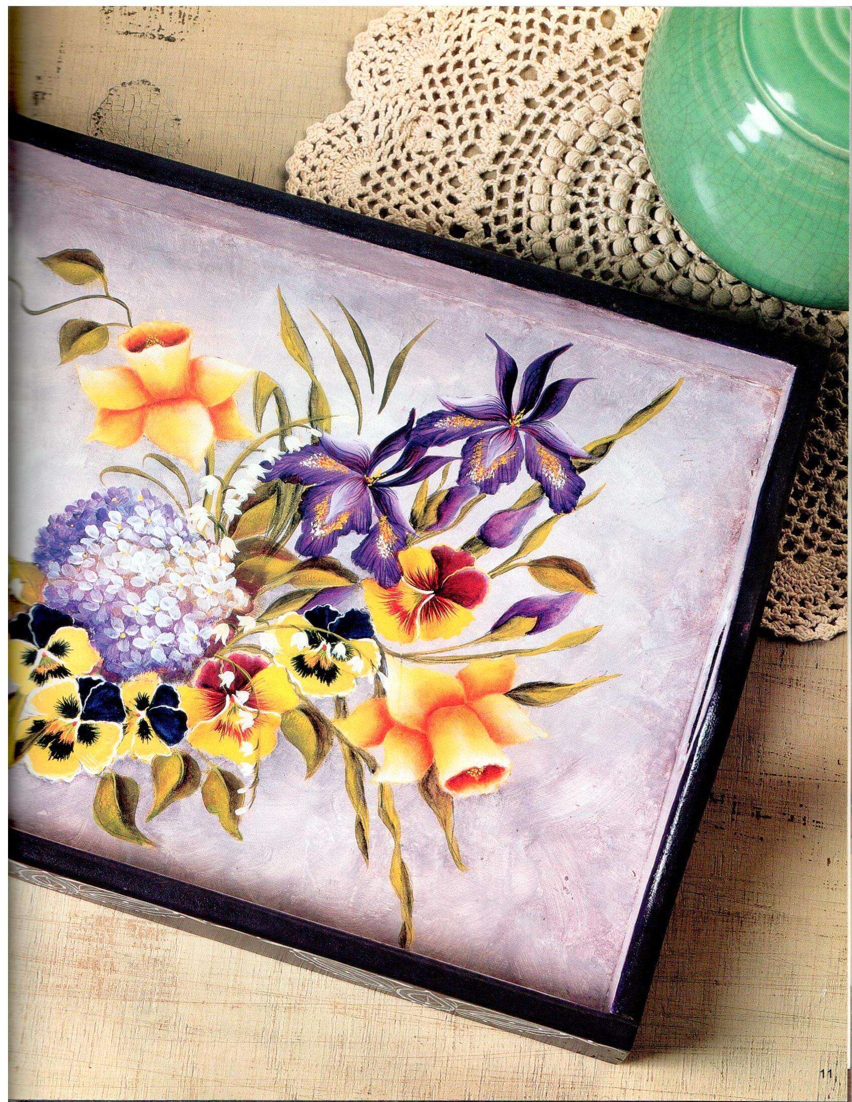 Juicy Fruits and Fragrant Flowers - Pat Smelkoff - OOP