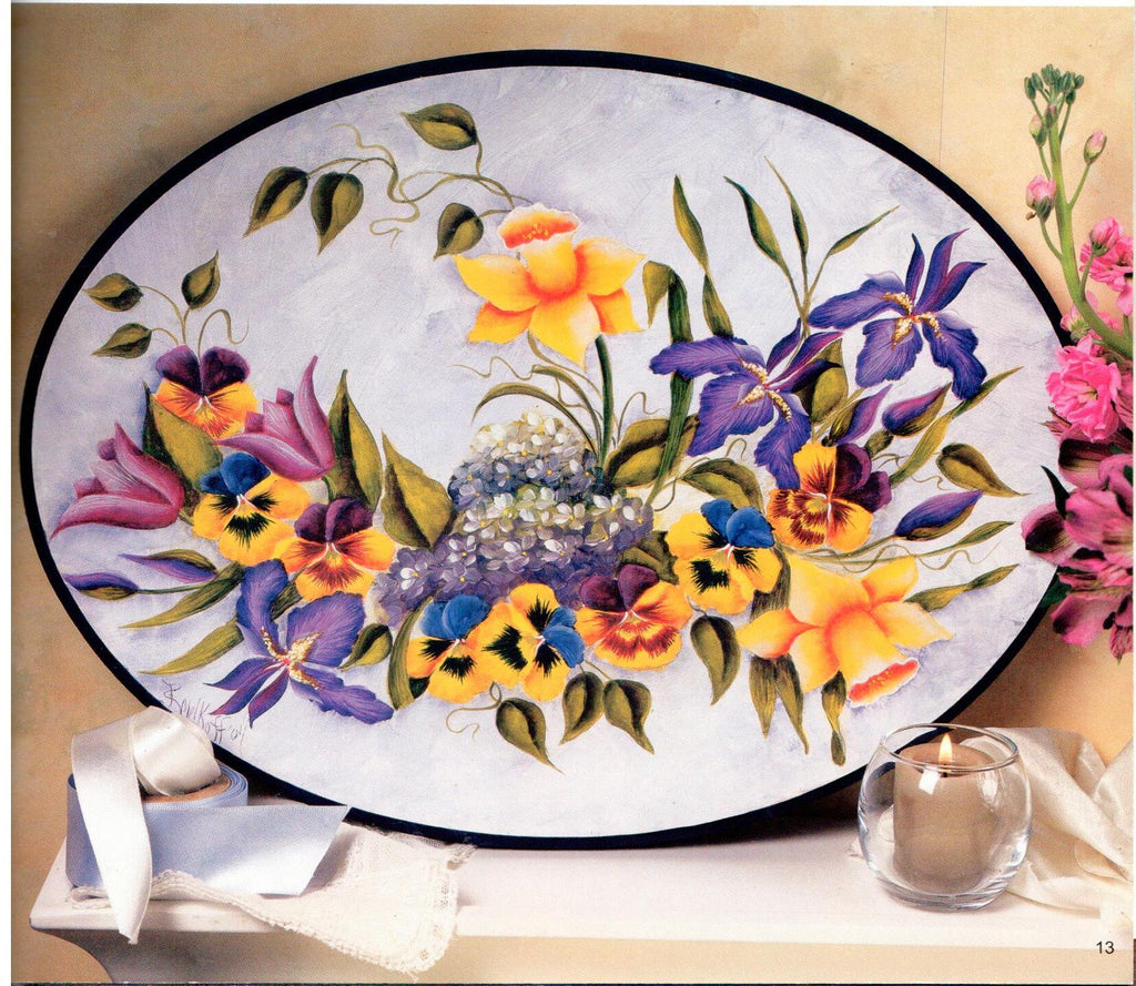 Juicy Fruits and Fragrant Flowers - Pat Smelkoff - OOP