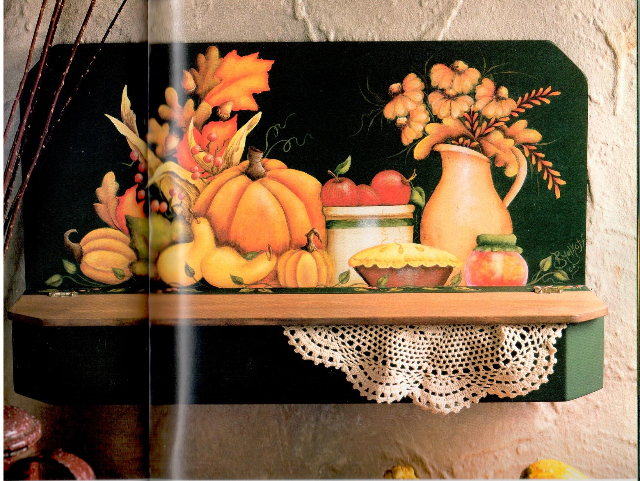 Juicy Fruits and Fragrant Flowers - Pat Smelkoff - OOP