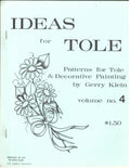 CLEARANCE: Ideas for Tole Volume No. 4 - Gerry Klein