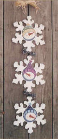 Snowman Snowflake Hanging - Laurie Speltz