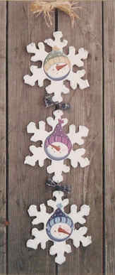 Snowman Snowflake Hanging - Laurie Speltz
