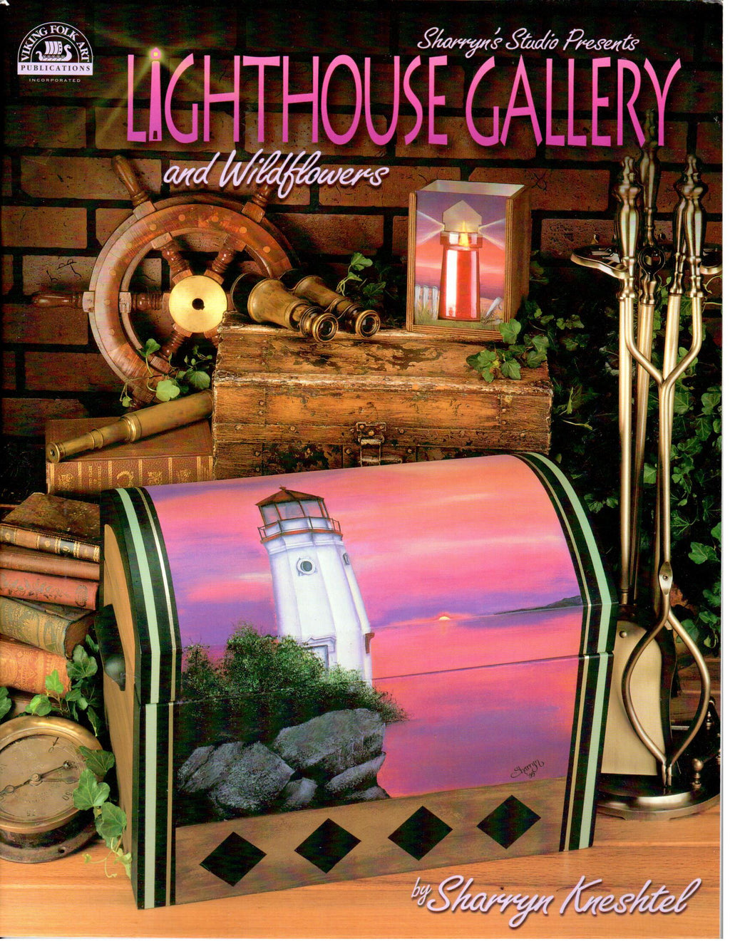 Lighthouse Gallery Wildflowers - Sharryn Kneshtel - OOP