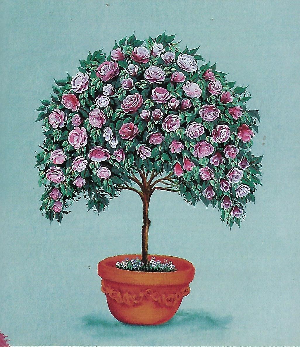 Little Book of Folk Art Roses - Kate Coombe