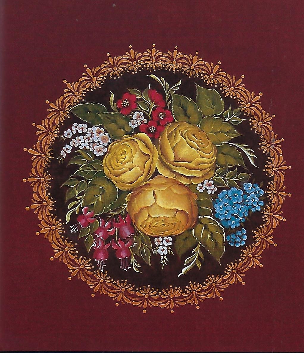 Little Book of Folk Art Roses - Kate Coombe
