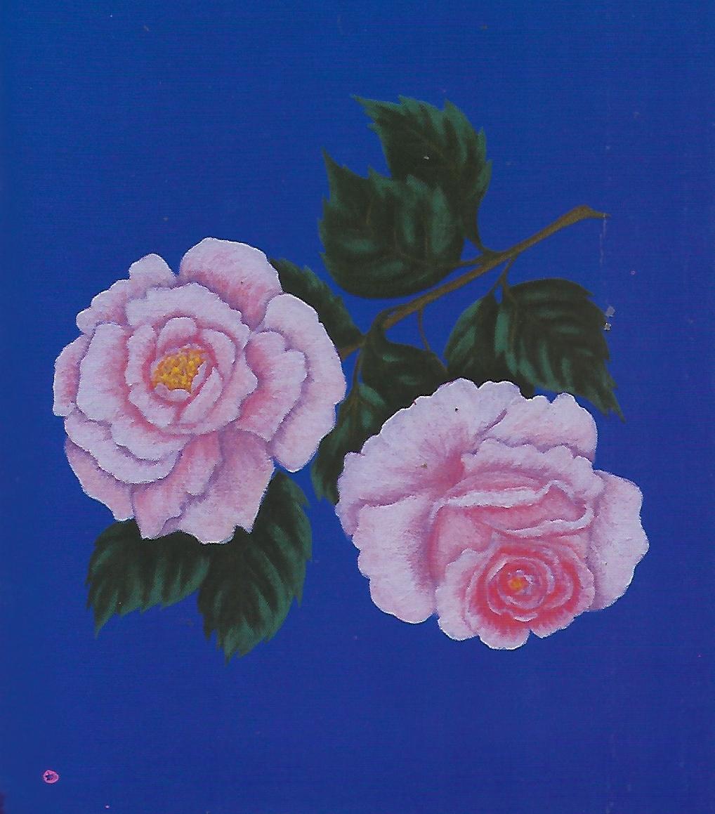 Little Book of Folk Art Roses - Kate Coombe