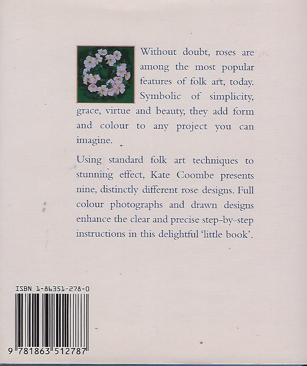 Little Book of Folk Art Roses - Kate Coombe