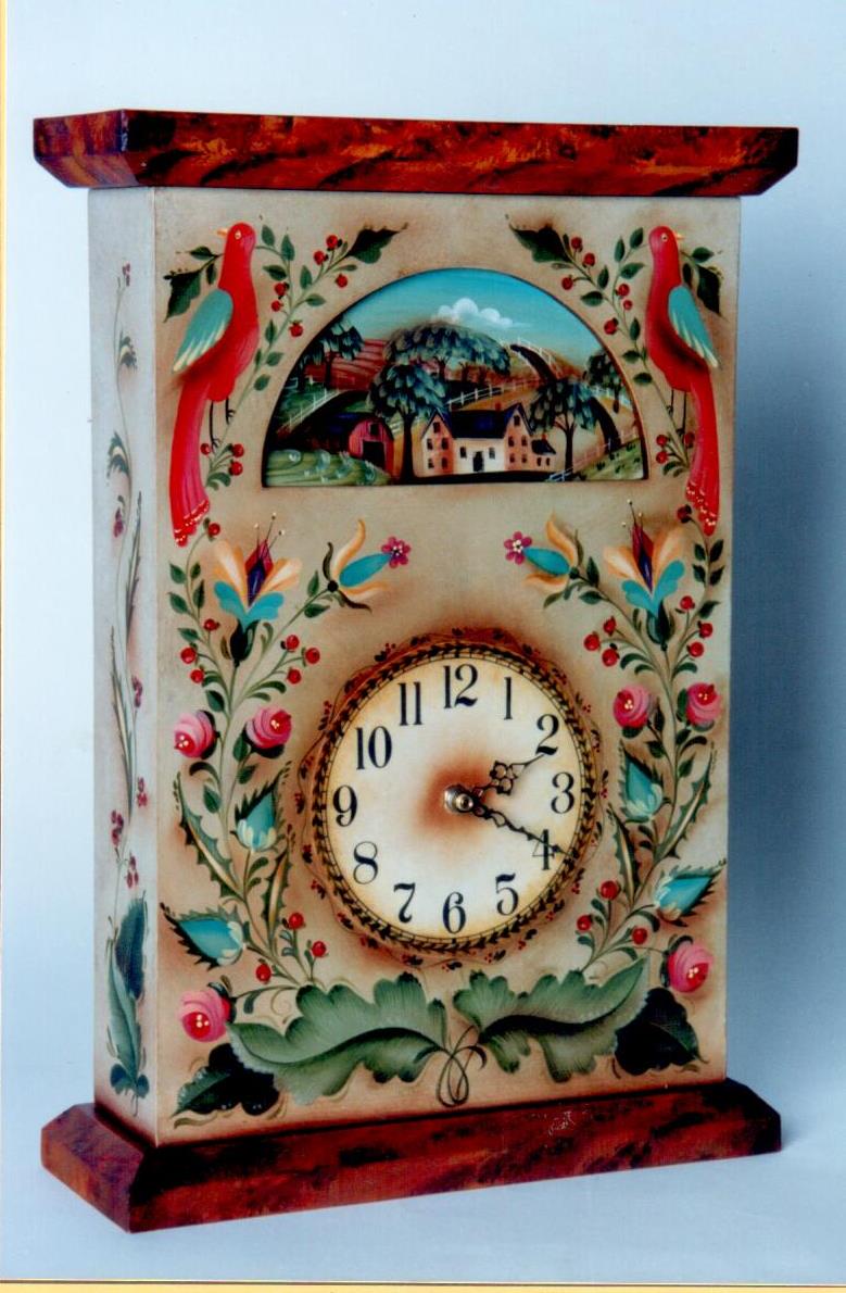 Piedmont Four Seasons Mantle Clock - Judy Morgan