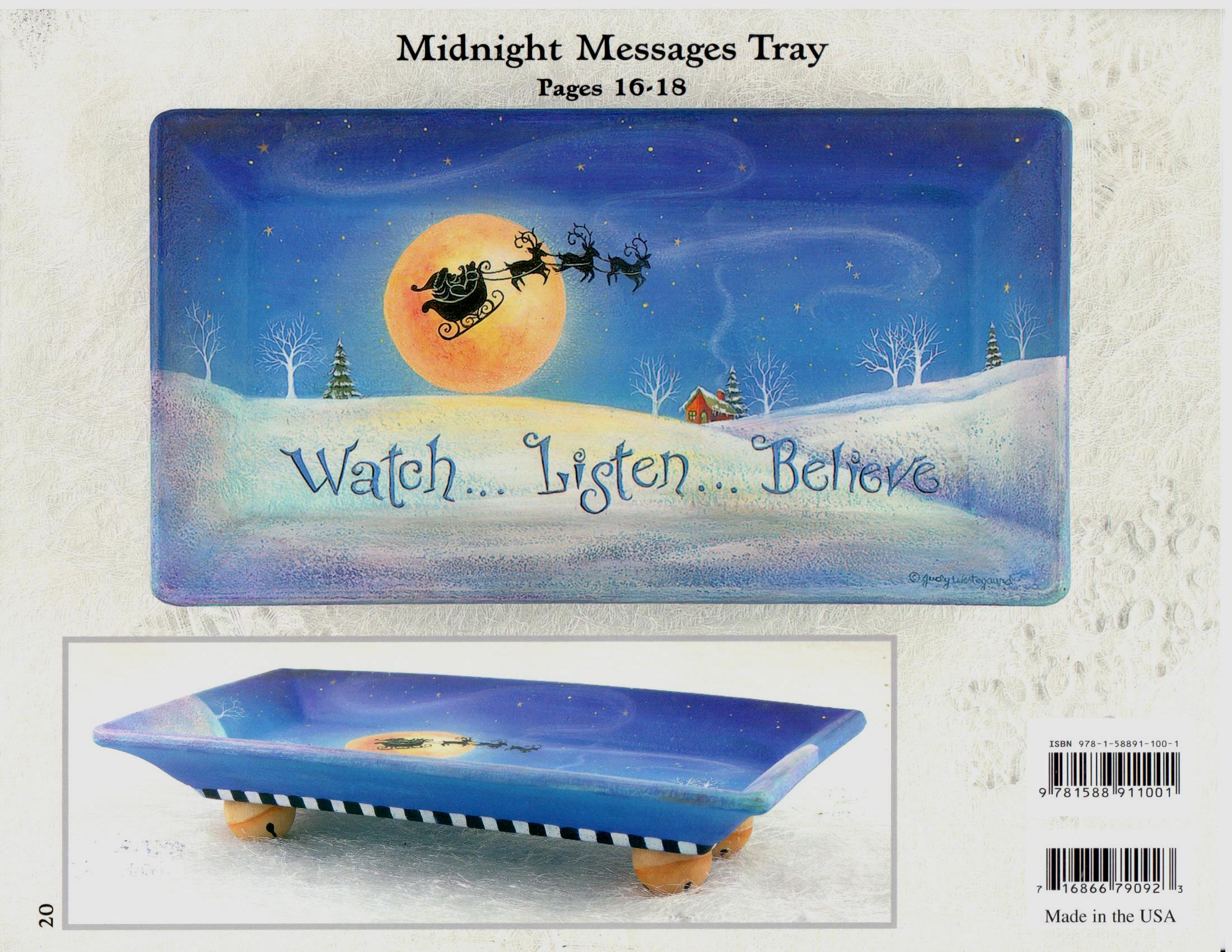 Messages From Santa BELIEVE - Judy Westegaard - OOP