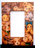 Mirror Full of Teddies - Linda Lock