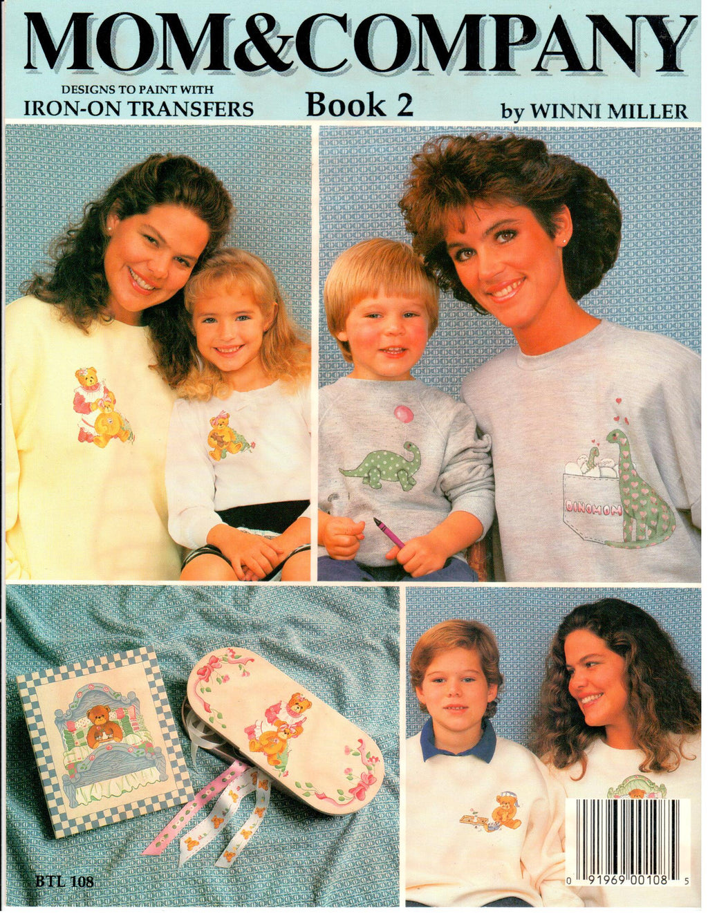 CLEARANCE: Mom & Company Book 2 - Iron-On Transfers - Winni Miller