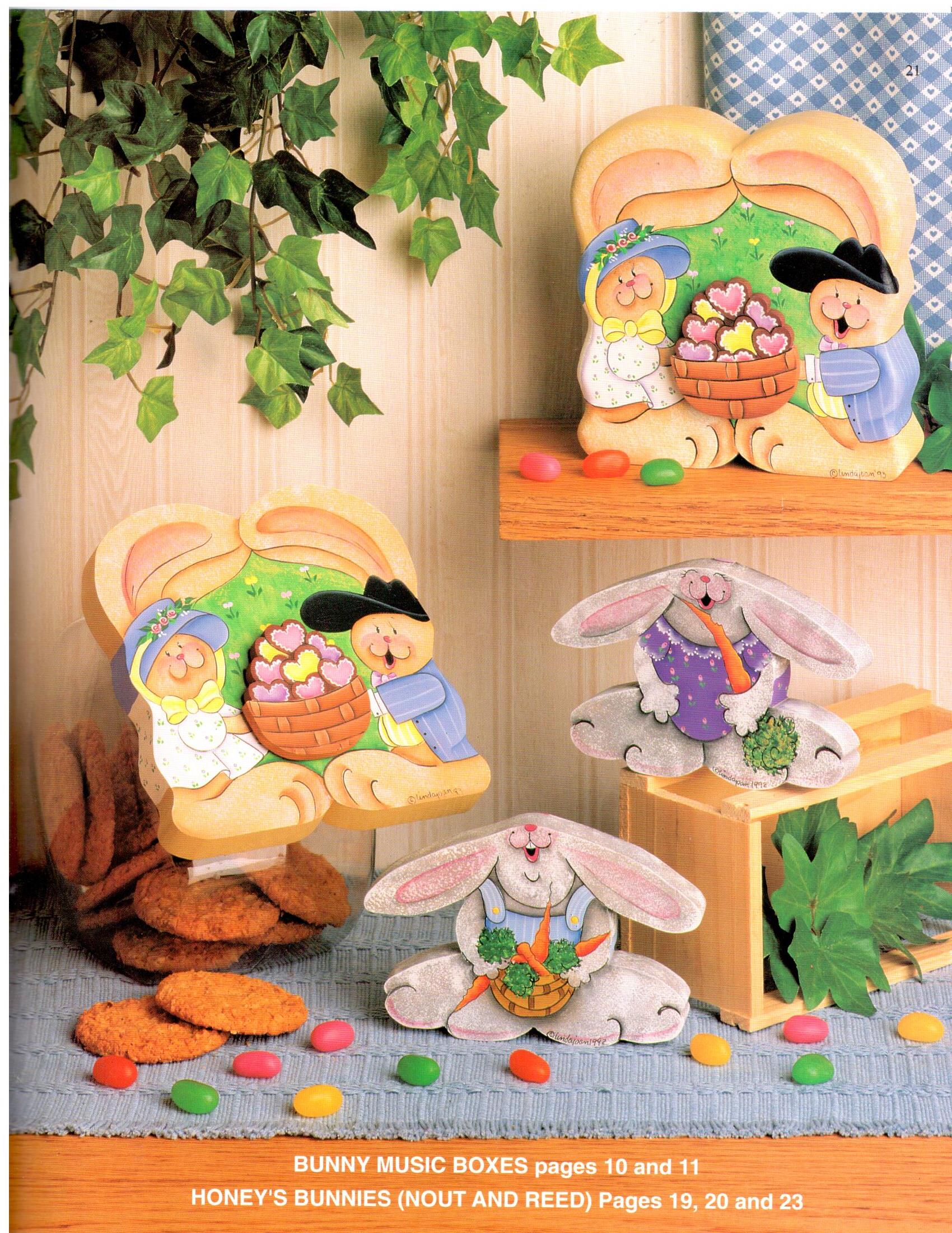 My Cupboard's Full of Bunnies - Linda Joan Patterson - OOP
