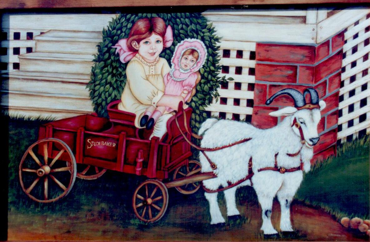 Myrtice in the Studebaker - Janette Bullman