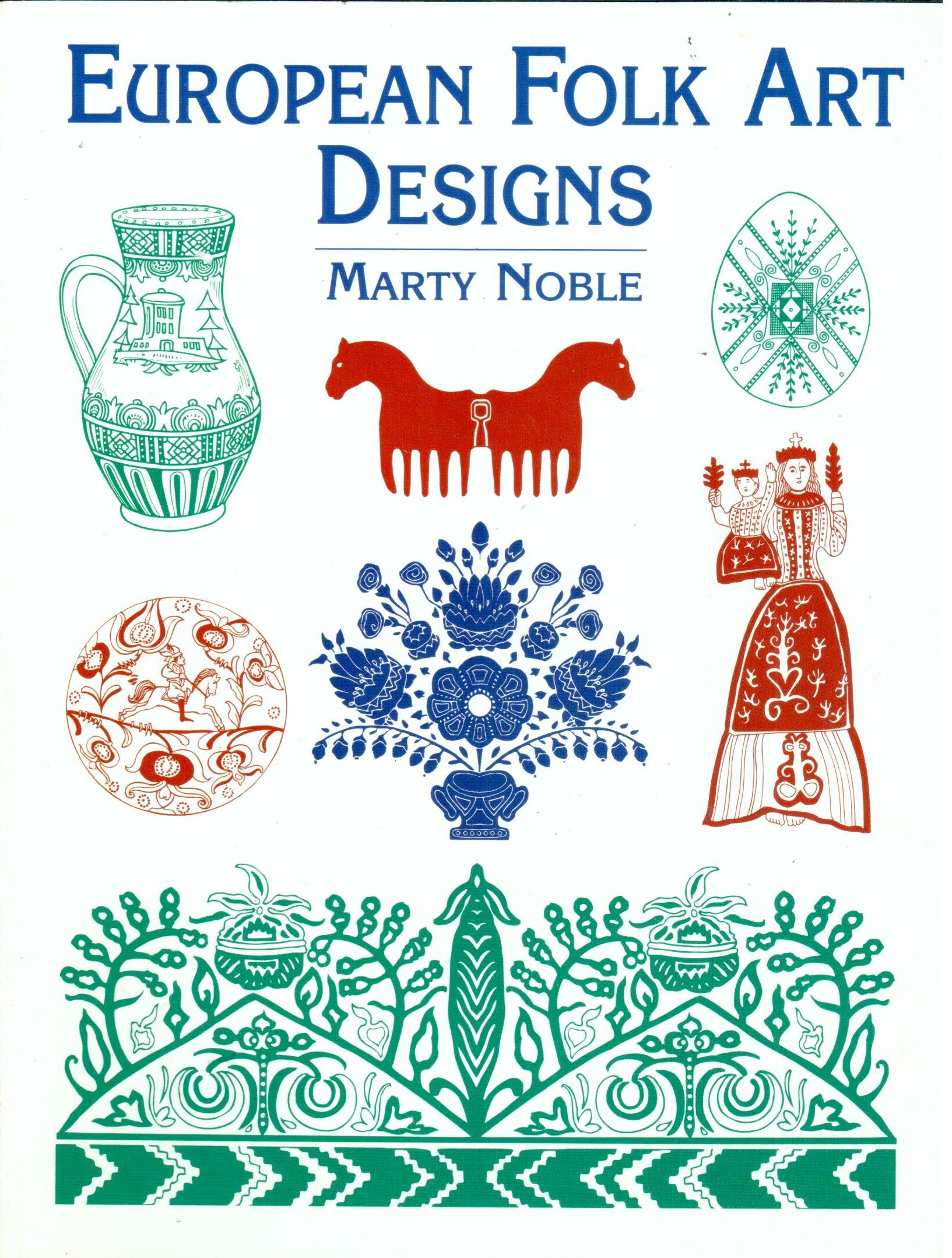 CLEARANCE: European Folk Art Designs - Marty Noble