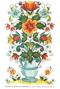 Traditional Norwegian Rosemaling Rogaland Set A - Pat Virch