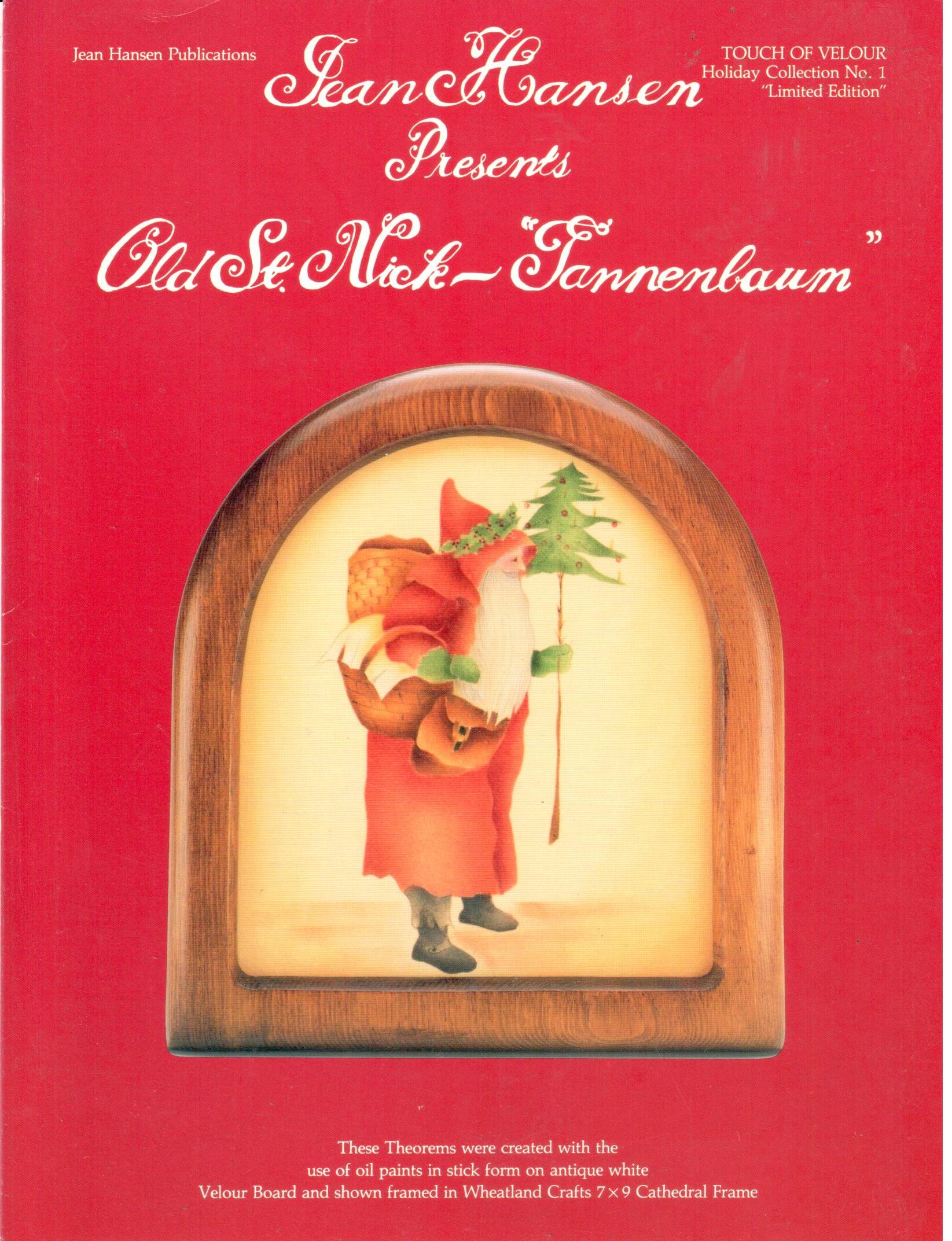 CLEARANCE: Old St. Nick - "Tannenbaum" and "Goodies" Patterns - Jean Hansen