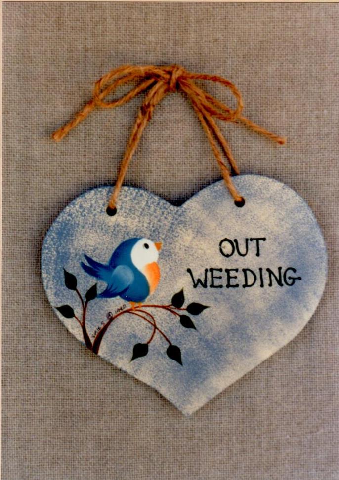 Out Weeding - Susie Saunders