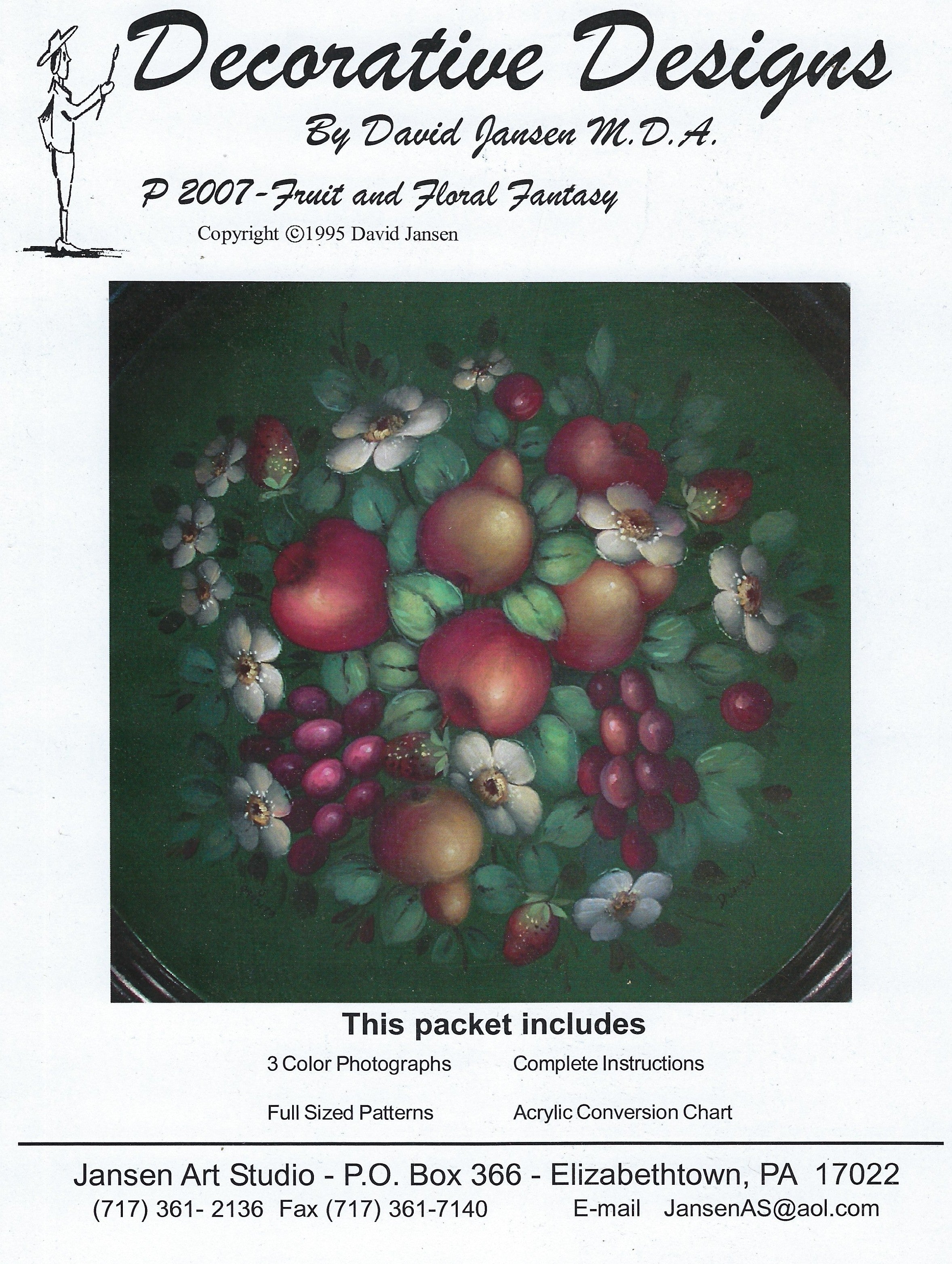 Fruit and Floral Fantasy (P2007) - David Jansen