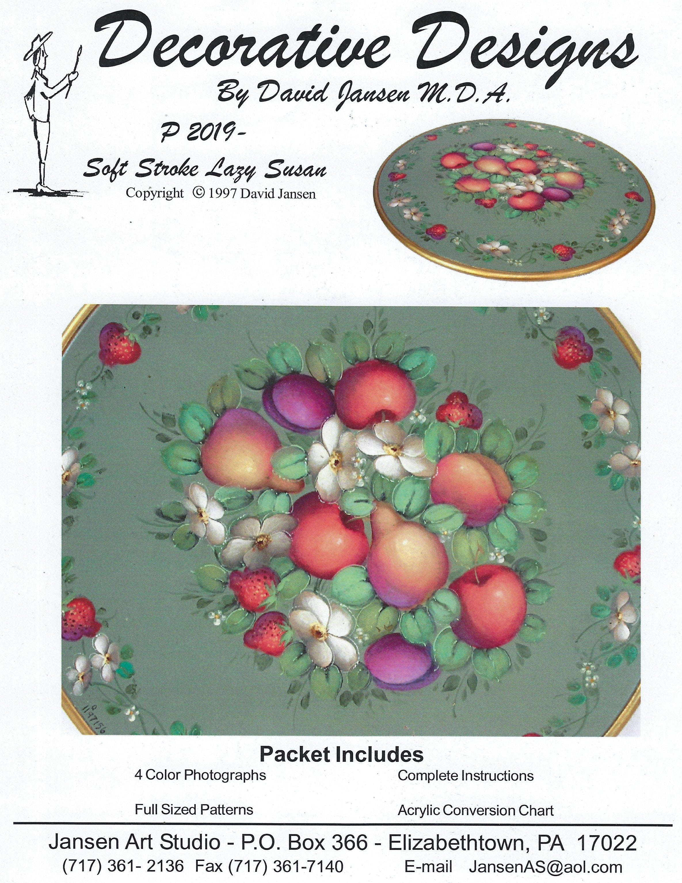 Soft Stroke Lazy Susan (P2019) - David Jansen