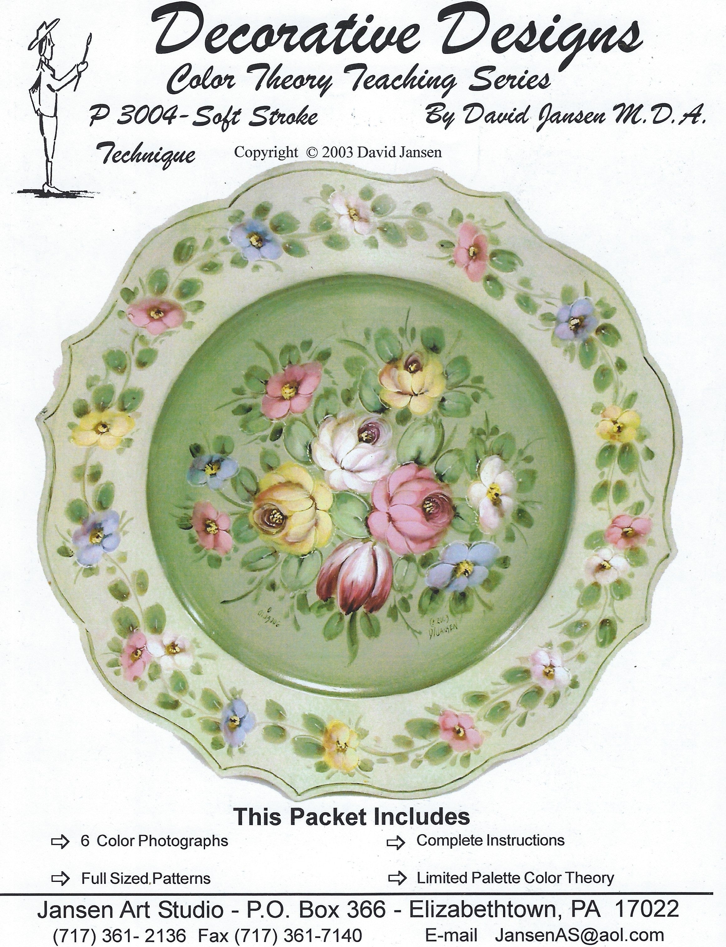 Soft Stroke Technique Color Theory Teaching Series (P3004) - David Jansen