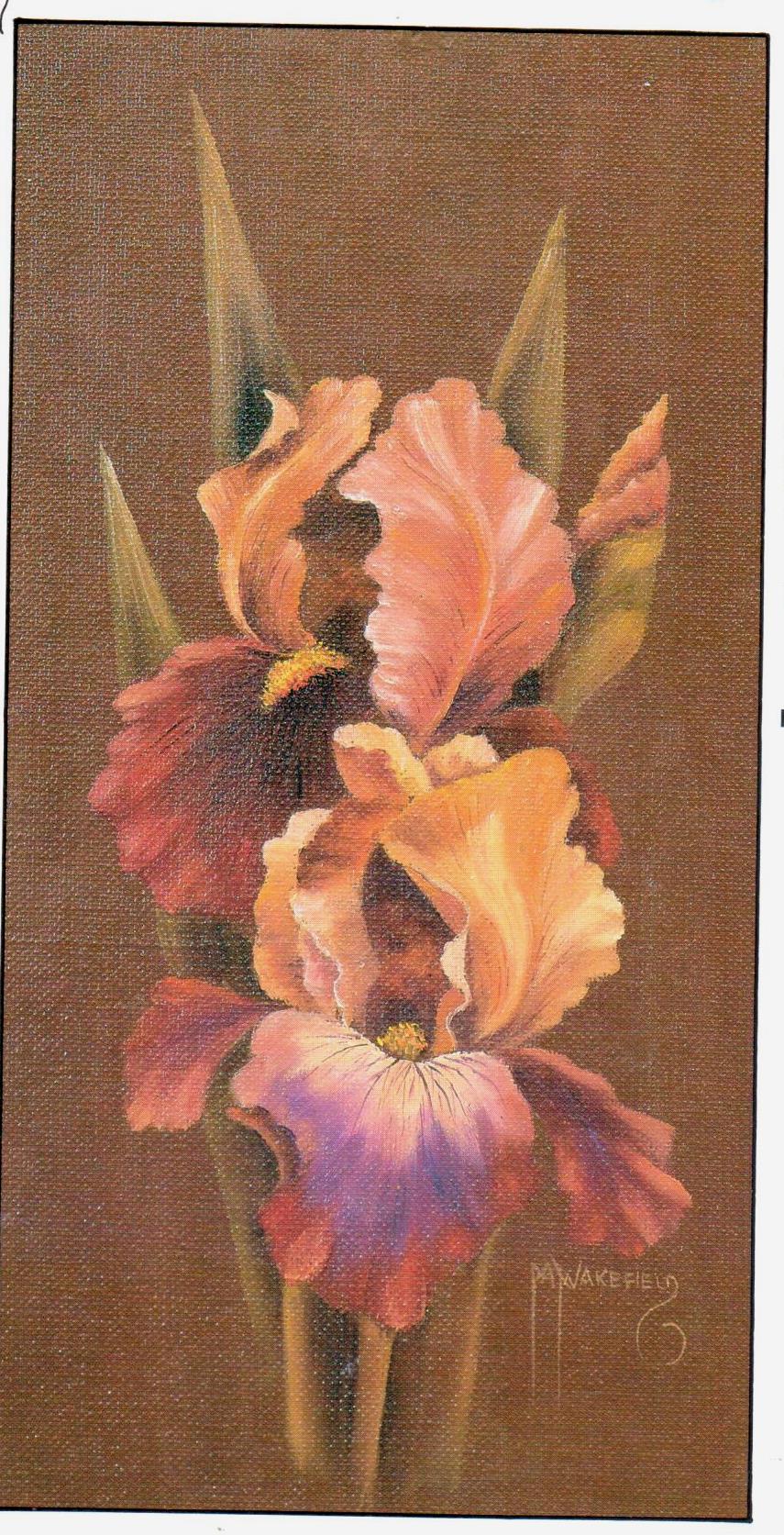 Paint A Garden Bouquet - Pat Wakefield - OOP