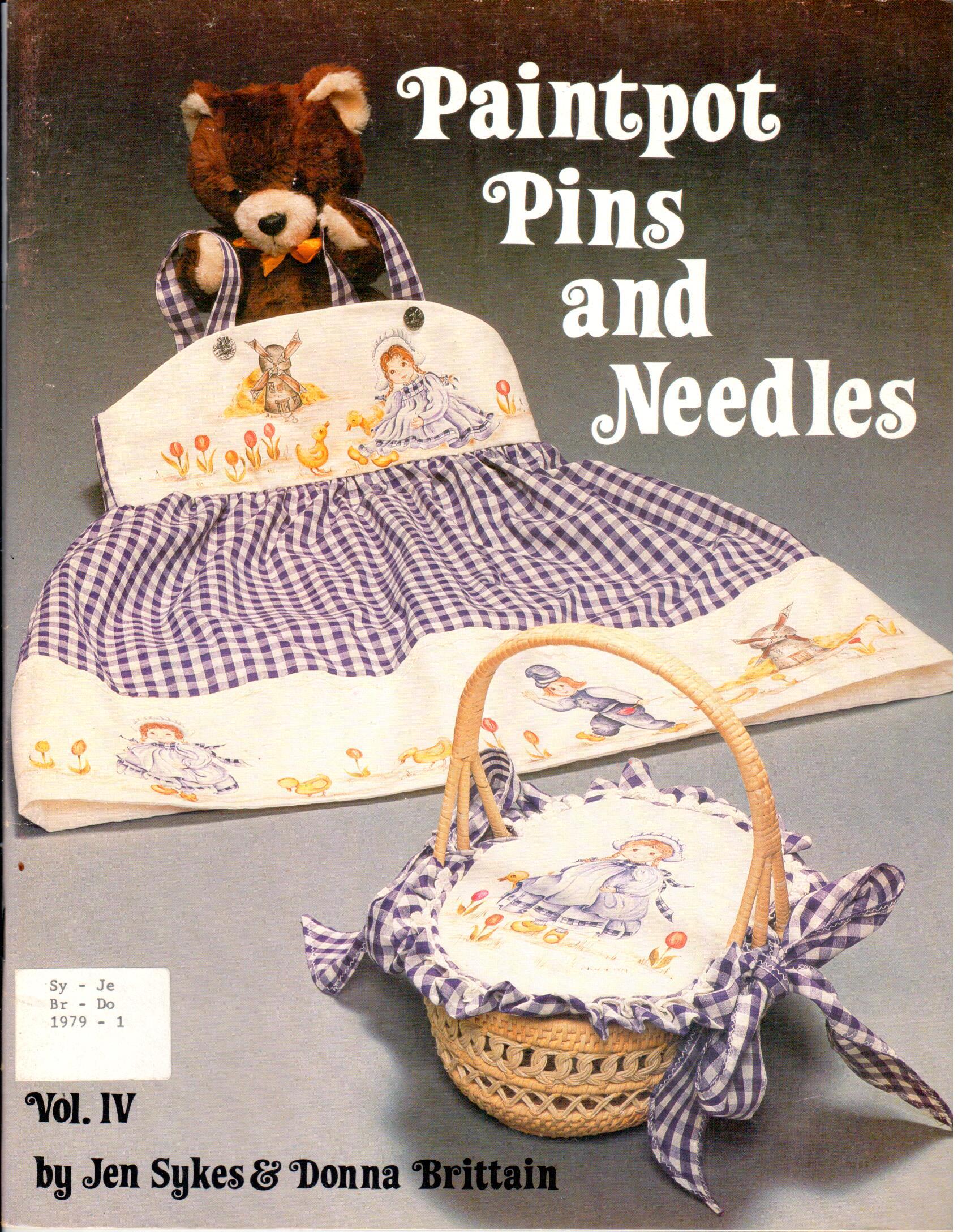 CLEARANCE: Paintpot Pins and Needles Vol. IV - Jen Sykes and Donna Brittian (Copy)