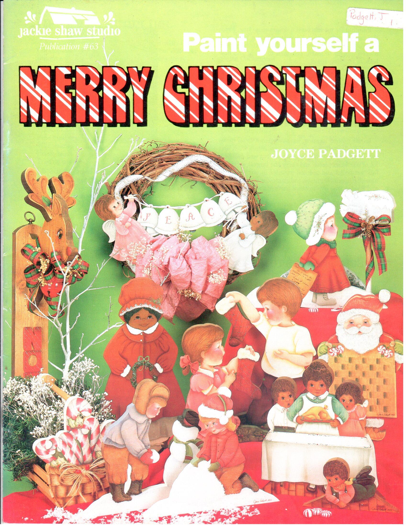 CLEARANCE: Paint Yourself a Merry Christmas - Joyce Padgett