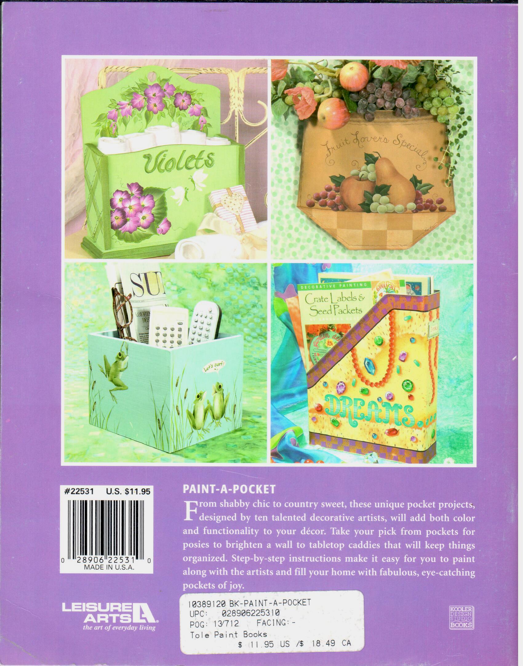 Paint-A-Pocket - Leisure Arts