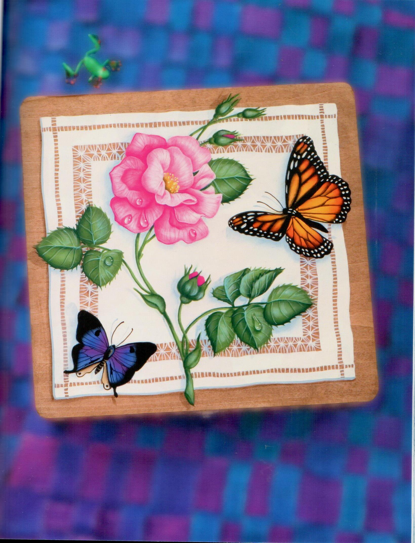 Painted Butterflies - Leisure Arts