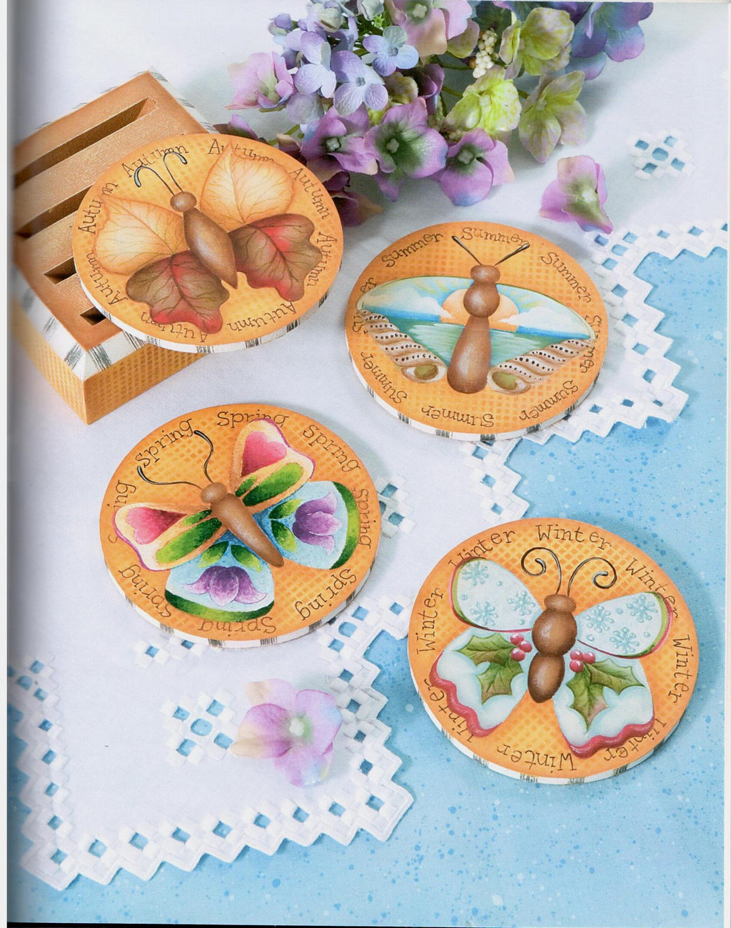Painted Butterflies - Leisure Arts