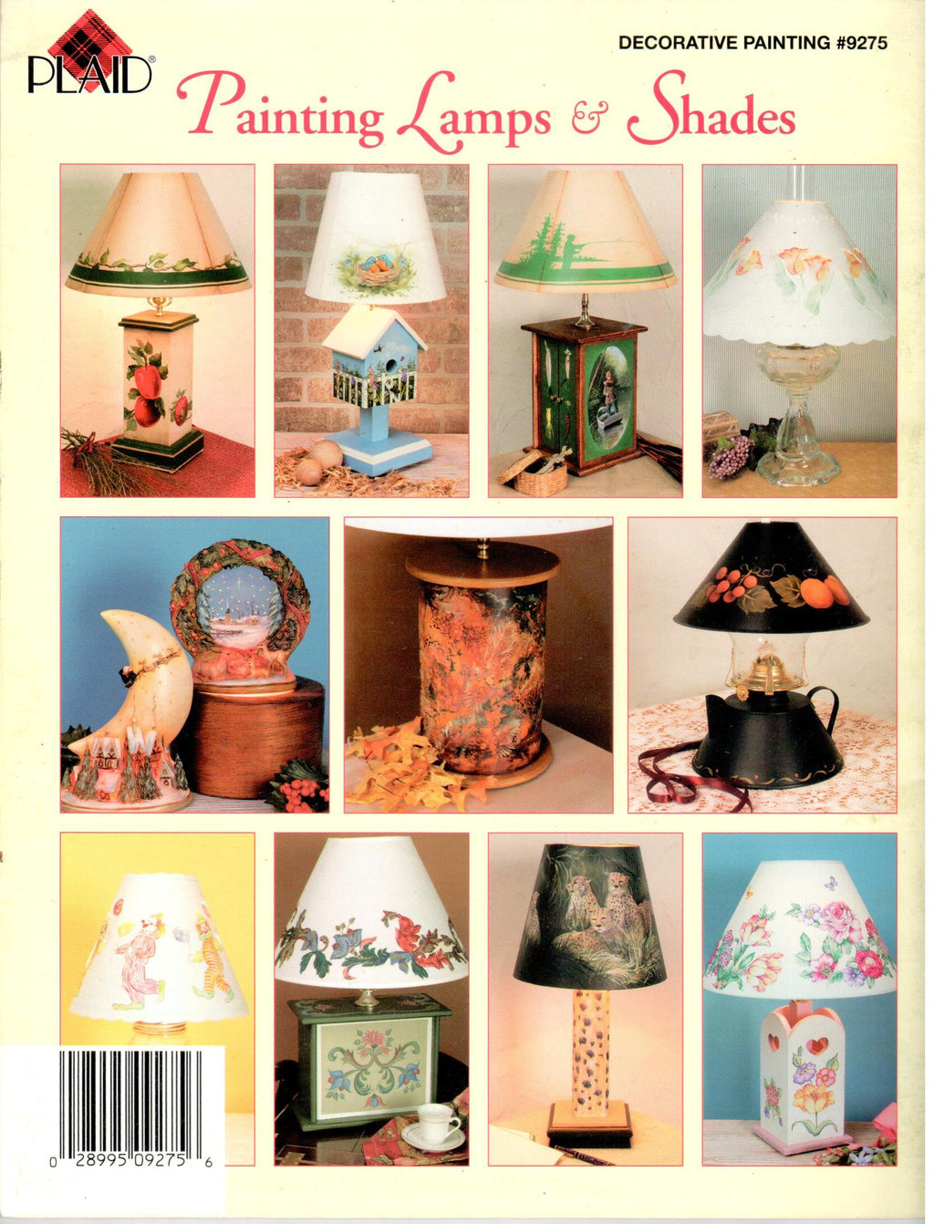 CLEARANCE: Painted Lamps & Shades - Pat Wakefield