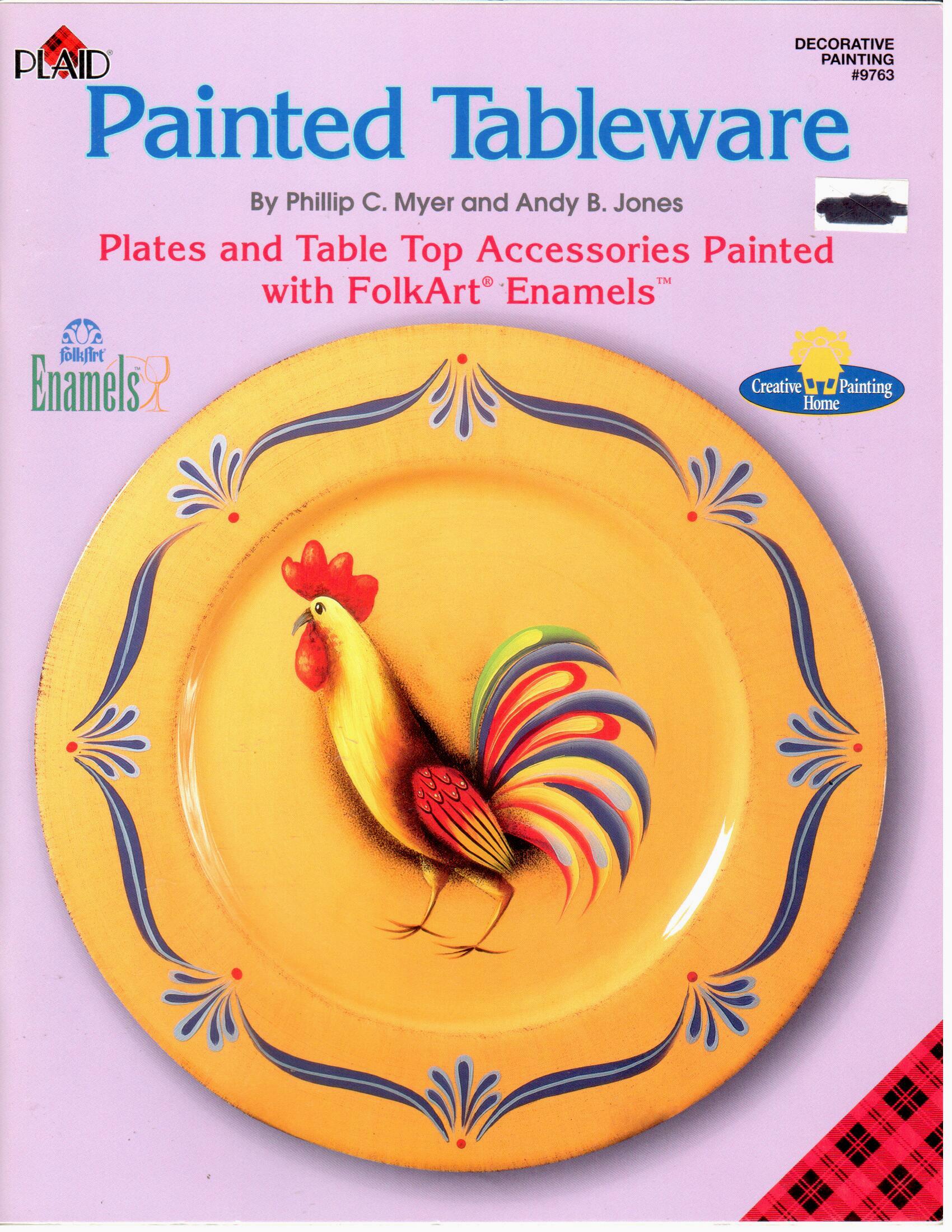 Painted Tableware - Phillip Myer - OOP