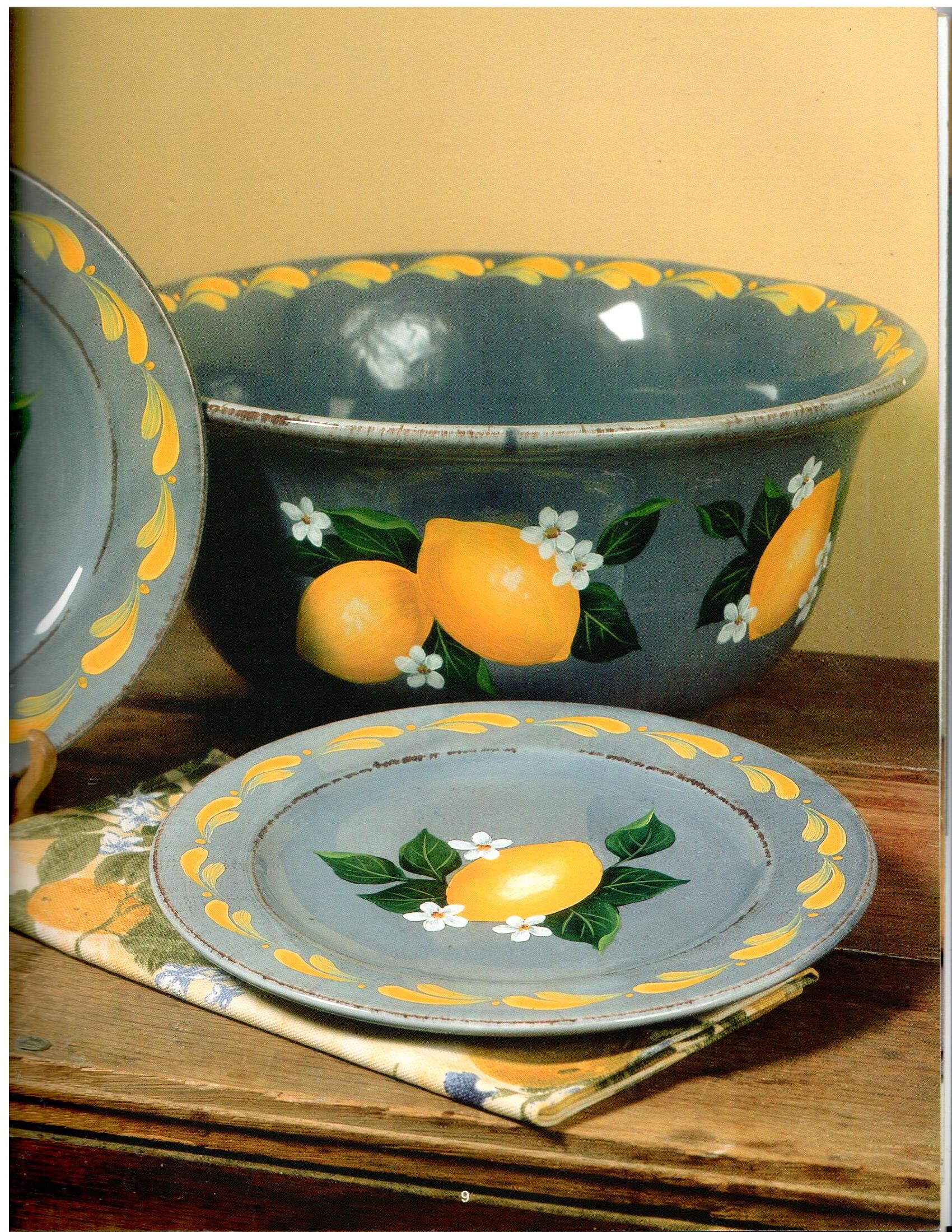 Painted Tableware - Phillip Myer - OOP