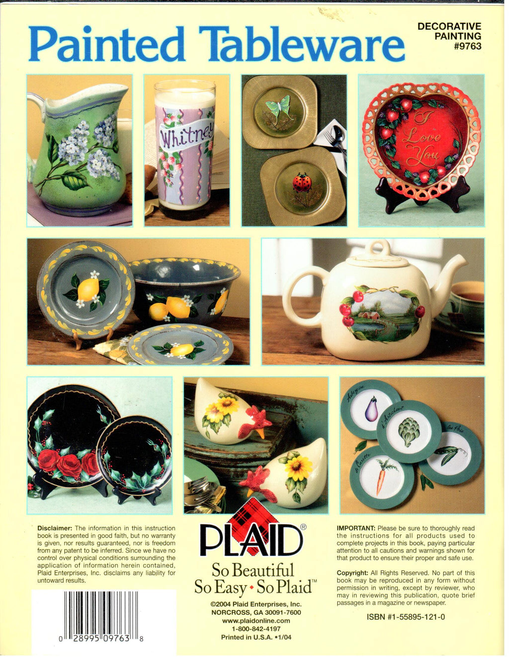 Painted Tableware - Phillip Myer - OOP