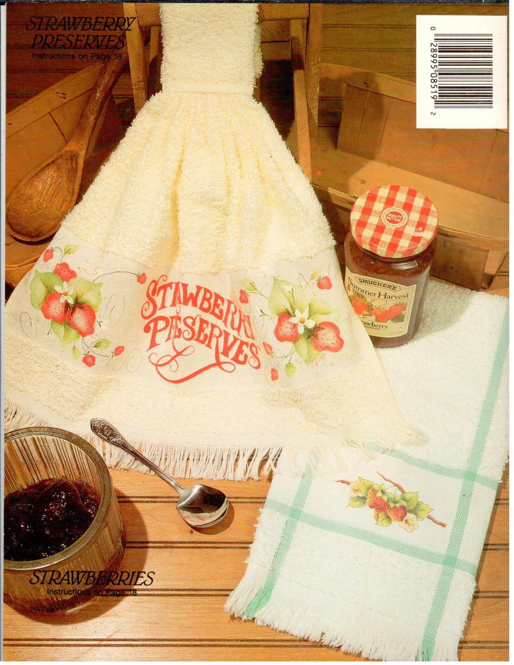 Painted & Pretty Hand Towels - Brenda Jansen - OOP