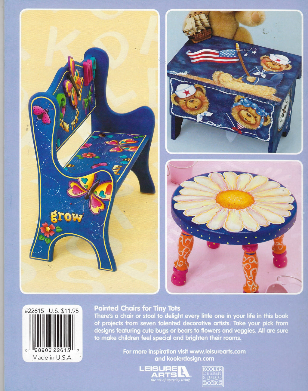 Painted Chairs for Tiny Tots - Multi Artist