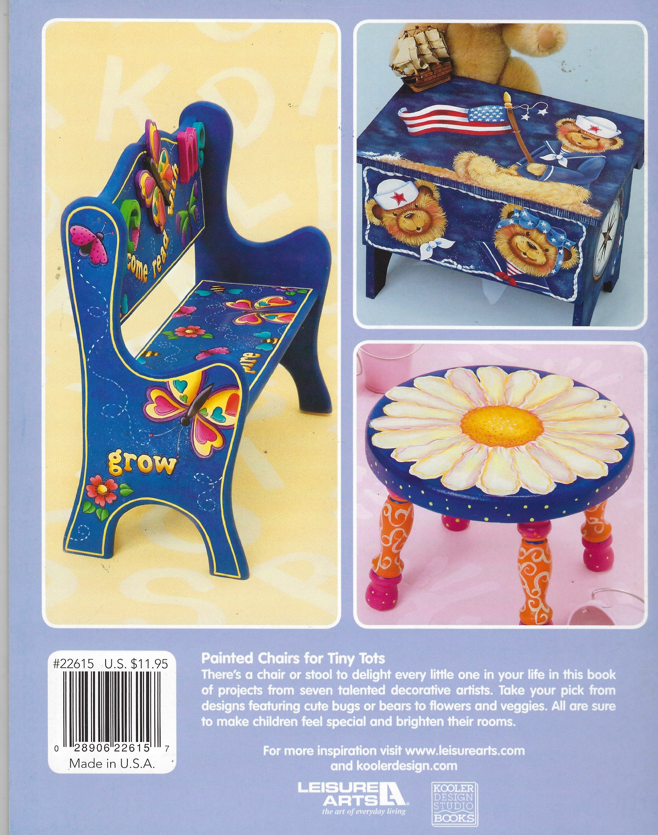 Painted Chairs for Tiny Tots - Multi Artist