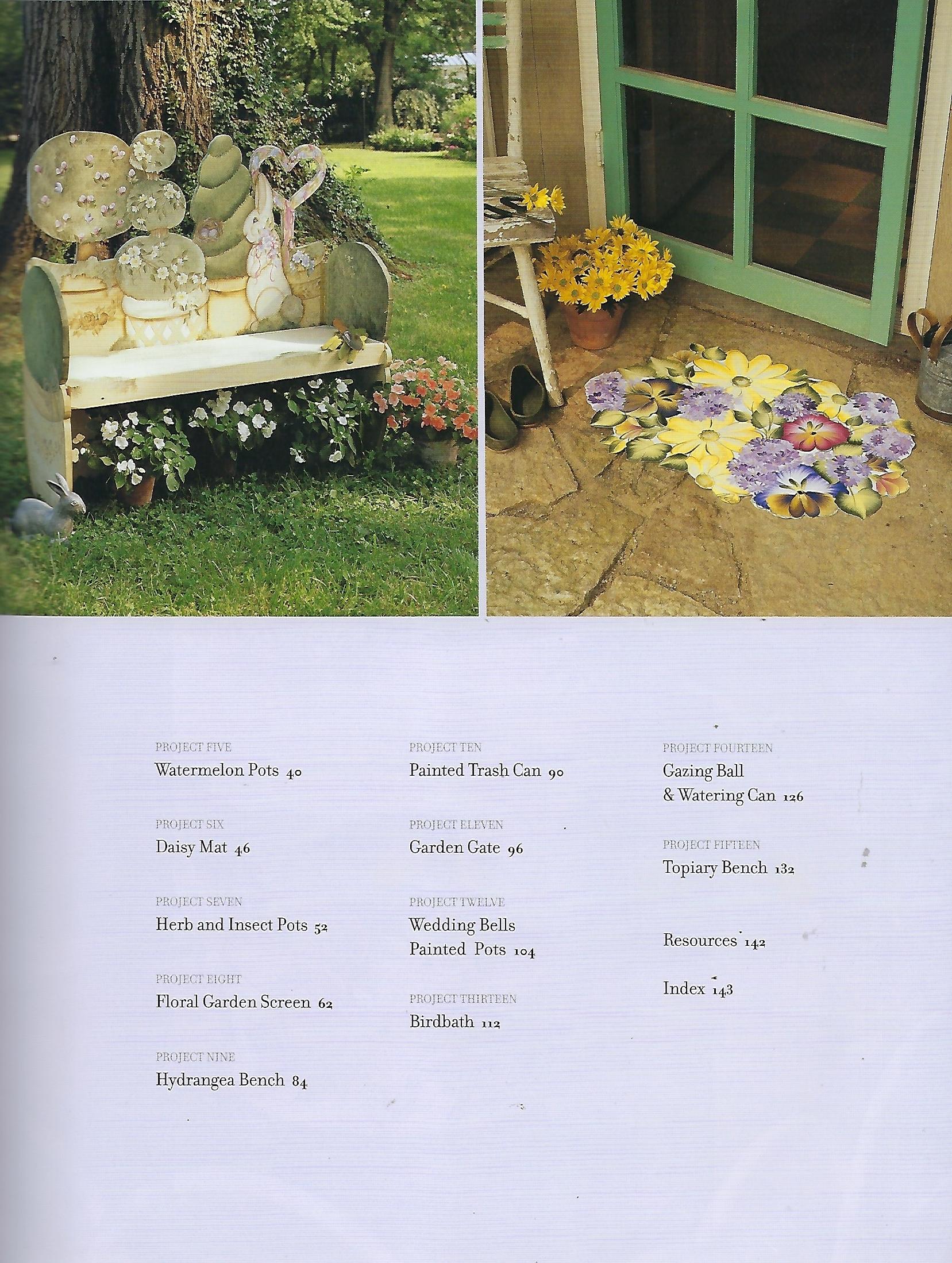 Painting Garden Decor - Donna Dewberry