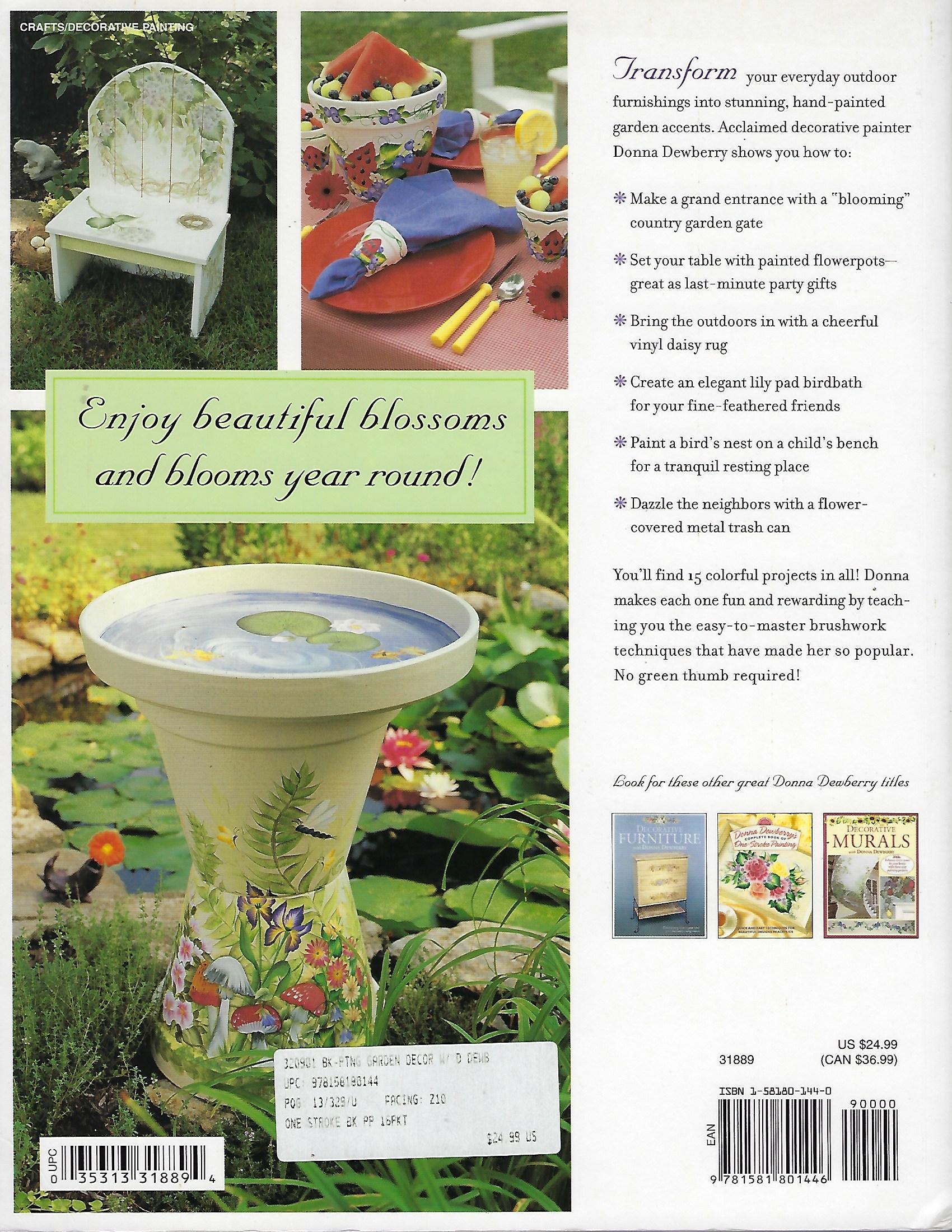 Painting Garden Decor - Donna Dewberry