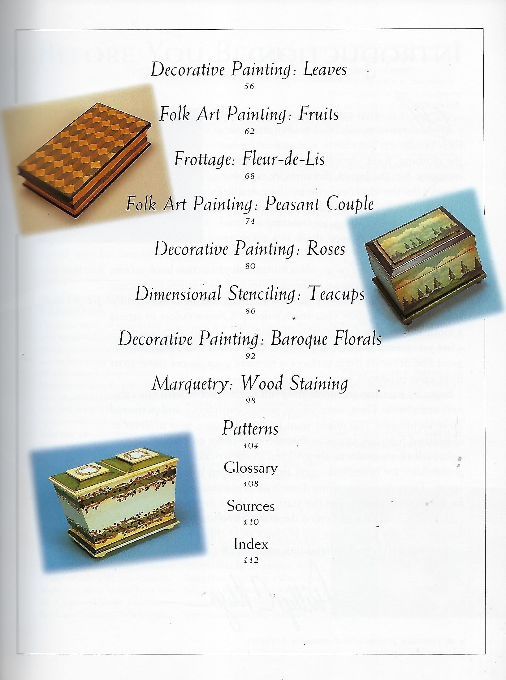 Painting & Decorating Cabinets & Chests - Phillip Myer