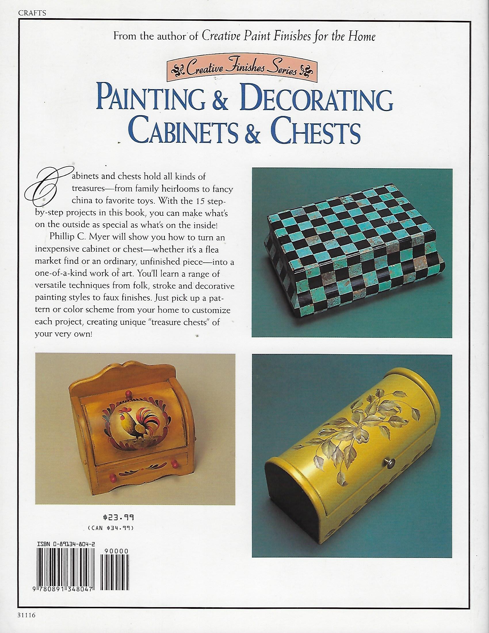 Painting & Decorating Cabinets & Chests - Phillip Myer