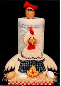 My Lil' Chick-a-Dee Paper Towel Holder - Debbie Mitchell