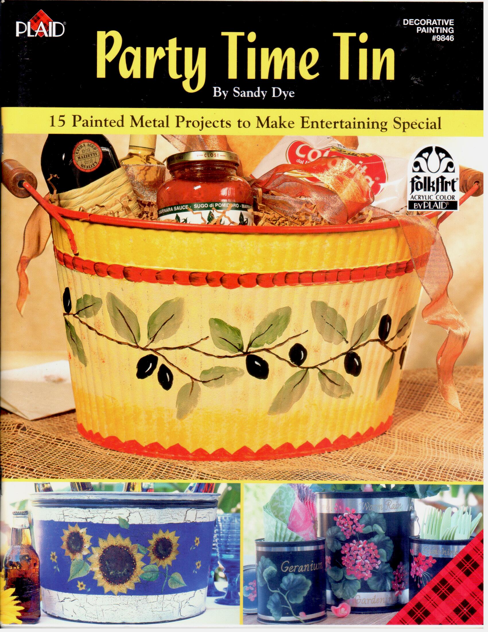 Party Time Tin - Sandy Dye