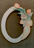 Pastel Floral Oval - Vicki Rhodes