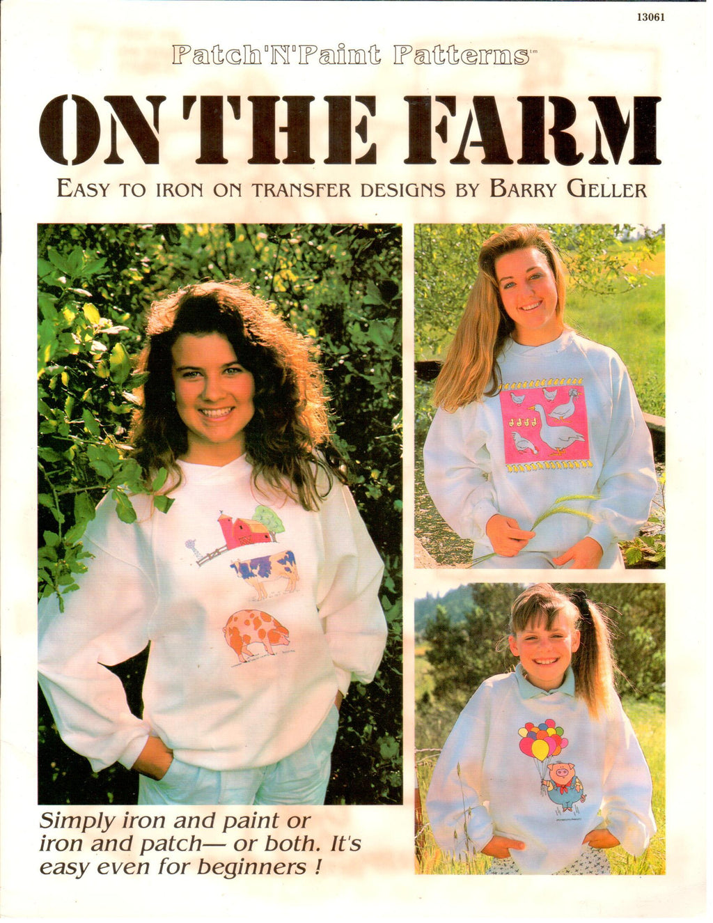 On The Farm Iron On Transfers