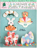 CLEARANCE: Patchwork Hearts and Eggs - Lisa Williams